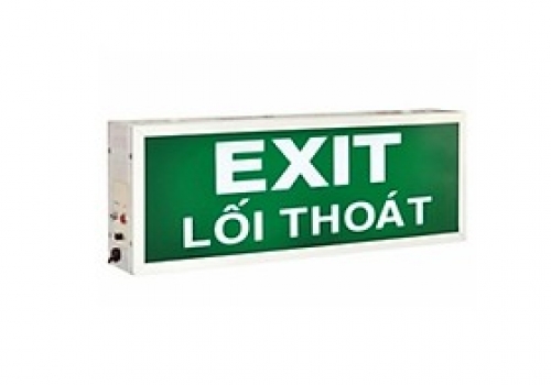 Đèn exit 1 mặt KT110 Kentom